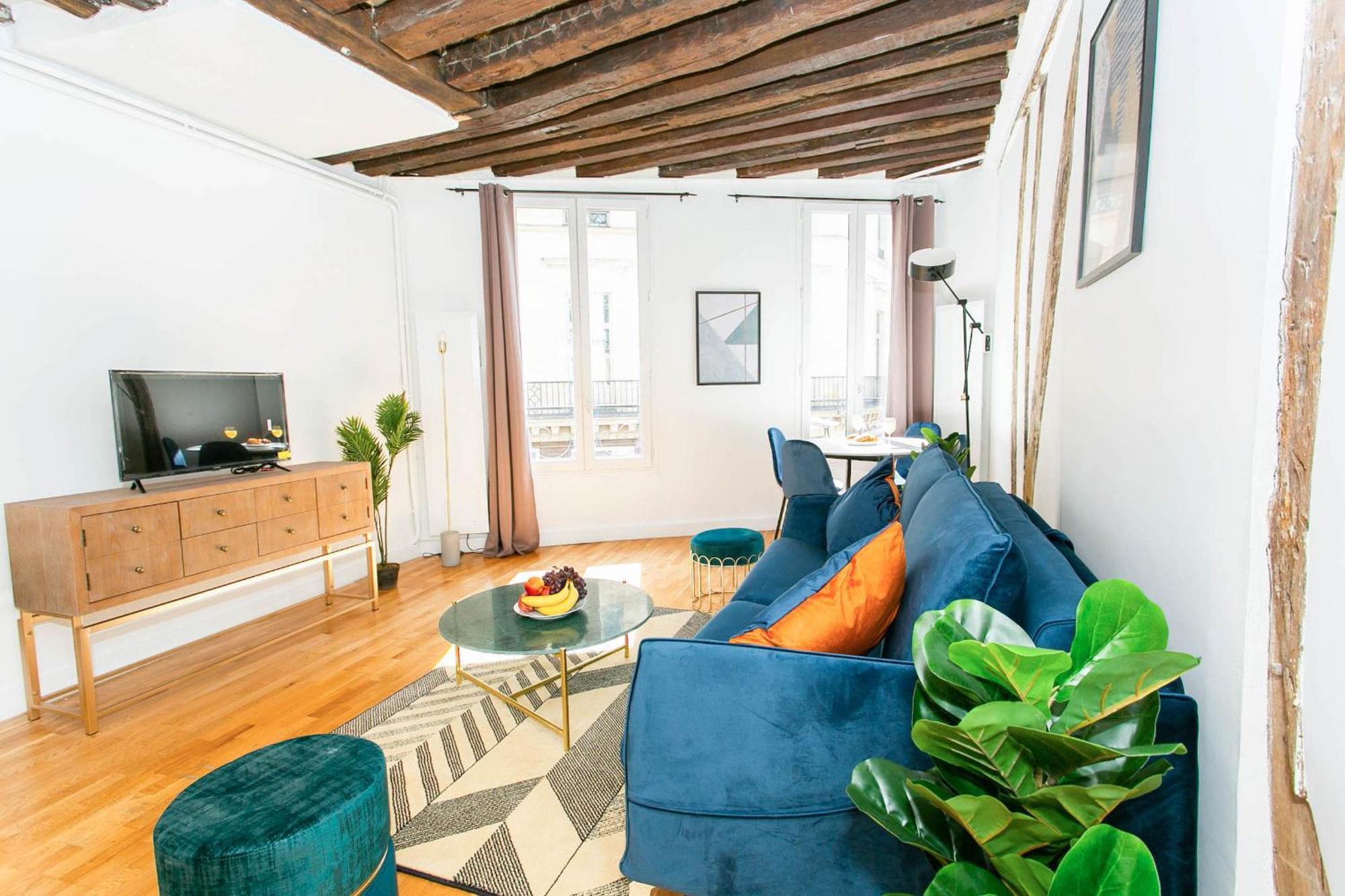 Appartement Bnbnova - Le Louvre & Rivoli - 1br